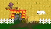 Burning Scarecrow